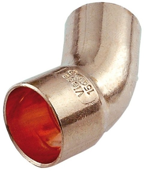 Kupfer Bogen 45° IA Kupfer Bogen 45° IA