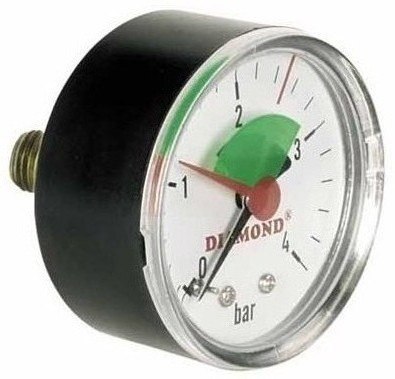 Manometr fi63mm 1/4" tylny Manometr fi63mm 1/4" tylny