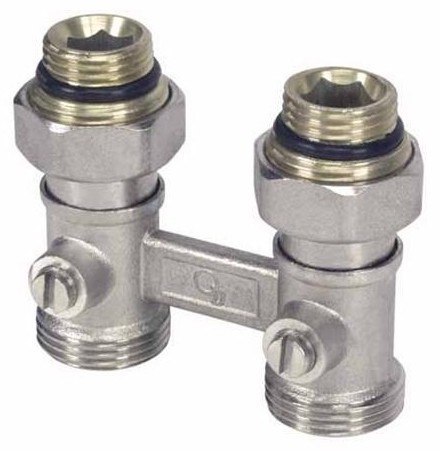 Hahnblock 3/4" Durchgang Hahnblock 3/4" Durchgang