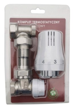 Zestaw termostatyczny kątowy